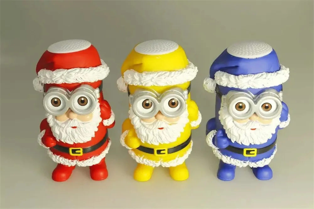 bluetooth cosplay cartoon speaker Santa Claus Christmas gift portable
