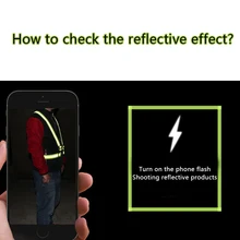 2 шт. велосипедный жилет ночной светоотражающий эластичный ремень безопасный Би велосипедный жилет велосипедные аксессуары MC889