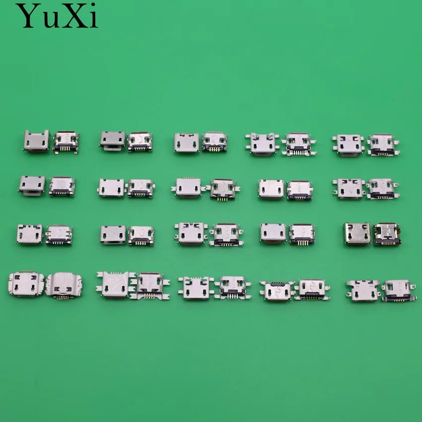 Yuxi 20 моделей micro usb jack 5p 5 контактный разъем для зарядки Yuxi 20 моделей micro usb jack 5p 5 контактный разъем для зарядки