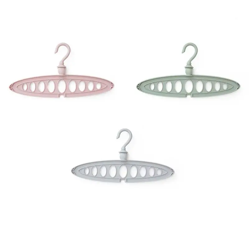 

Multifunction Wardrobe Space Saving 9-hole Magic Clothes Hanger Closet Storage Organizer Coat Hanger With Hook 360 Rotation