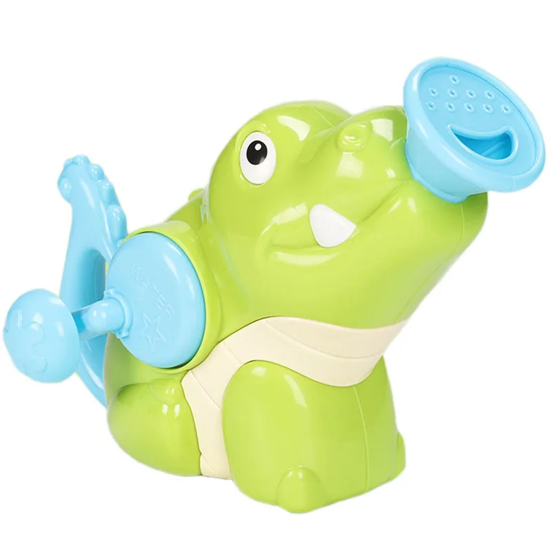 Горшок для полива, Игрушки для ванны, для купания, для ванной, для душа, инструмент для воды, ручной спрей, игрушки, 36 месяцев, детские игрушки - Цвет: Green