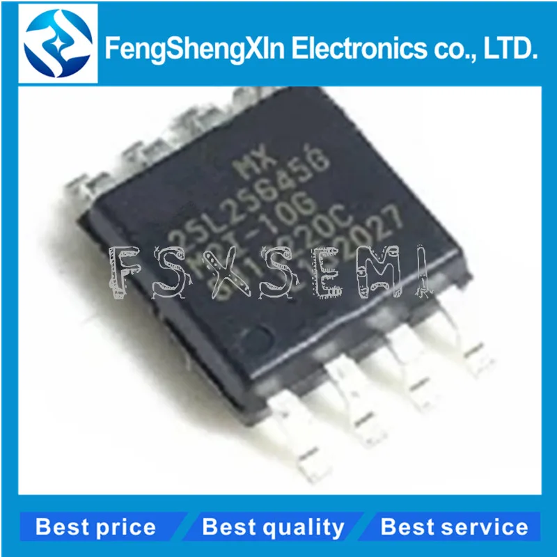 

MX25L25645GM2I-10G 25L6445E MX25L25645 SOP-8 FLASH IC