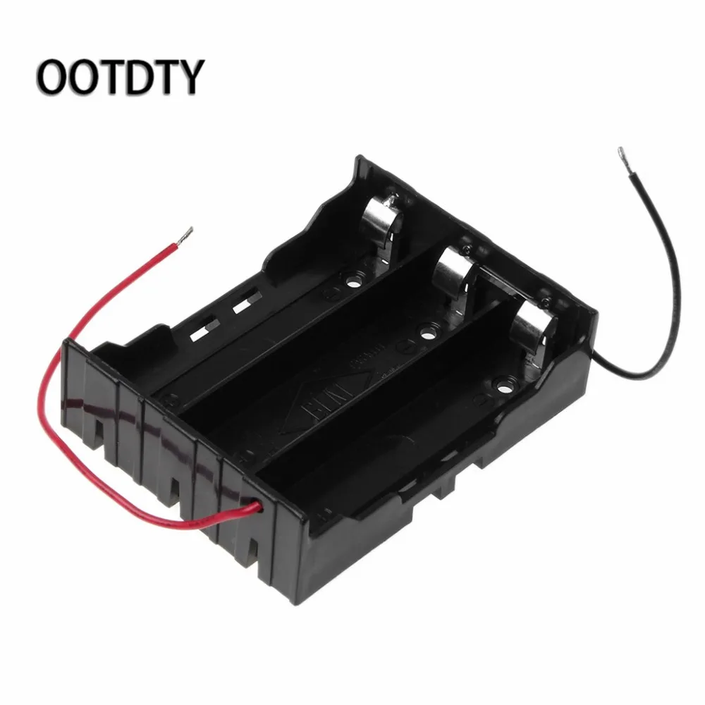 OOTDTY DC 11 1 В 3x18650 серии батареи держатель коробка ящик для хранения Контейнер с