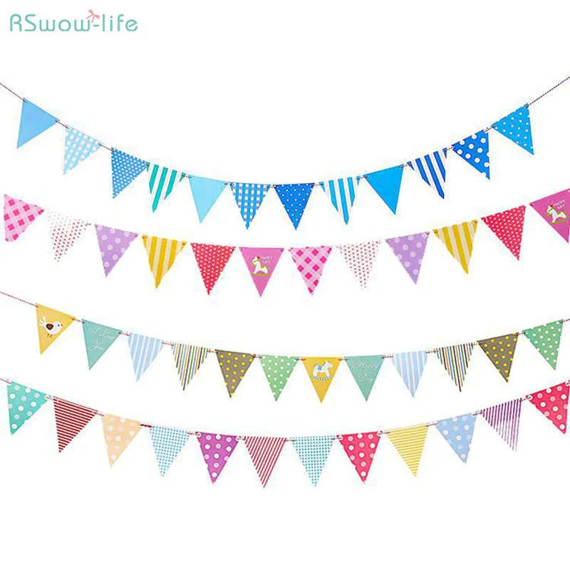 

Banners Navy Wind Boat Anchor Pennant Bunting DIY Lace Ornament Party Decoration Bunting Party Supplies For Wedding Party