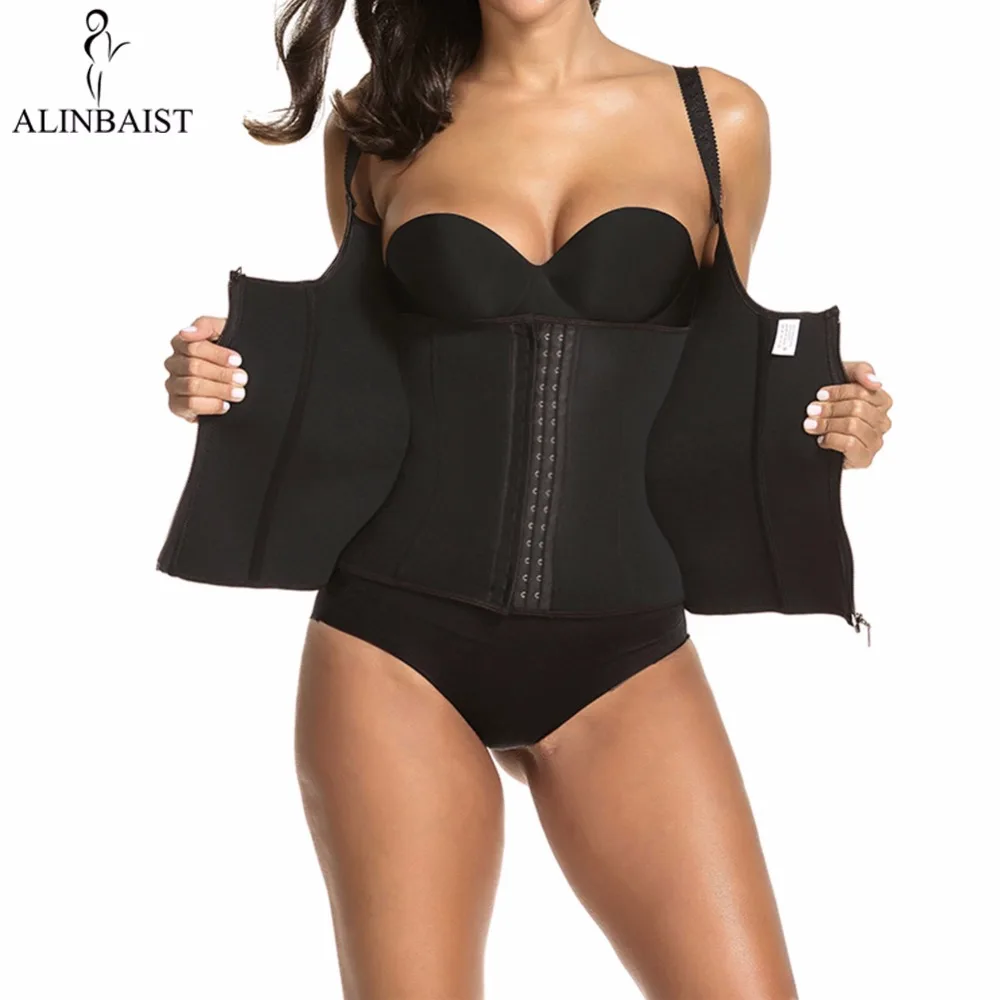 Women s Neoprene Sweat Vest Sauna Vest Waist Trainers Body Shaper Best Shapewear font b Weight