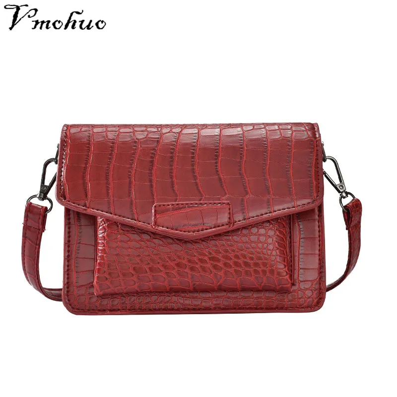 

VMOHUO 2019 New Fashion Vintage Shoulder Bag Handbag Small Flap Women Messenger Bag High Quality PU Crossbody Bags Ladies Bolsa