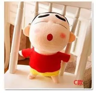 Кэндис Го плюшевая игрушка мягкая кукла мультфильм одевание выражение Crayon Shin-chan baby креативный подарок на день рождения Рождественский подарок - Цвет: Style C
