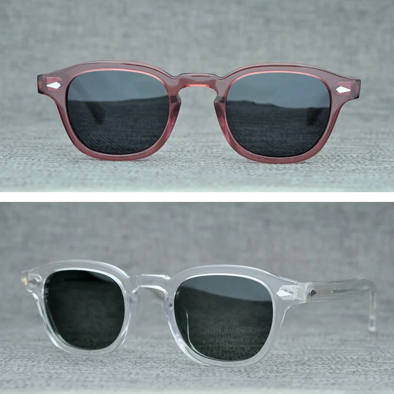 Ацетатные винтажные квадратные поляризационные солнцезащитные очки для мужчин и женщин,, модные брендовые солнцезащитные очки, мужские солнцезащитные очки в ретро стиле, UV400 Oculos