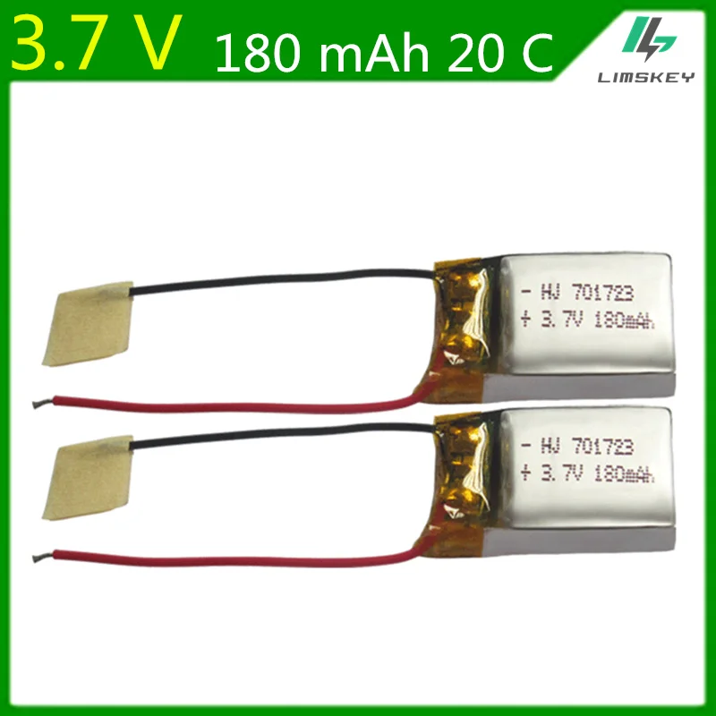 3.7V 180mAh Lipo battery Syma S107G Remote Control Airplane beauty Linda six-axis aircraft X900 X901 701723 3.7V 180mAh Lipo battery Syma S107G Remote Control Airplane beauty Linda six-axis aircraft X900 X901 701723