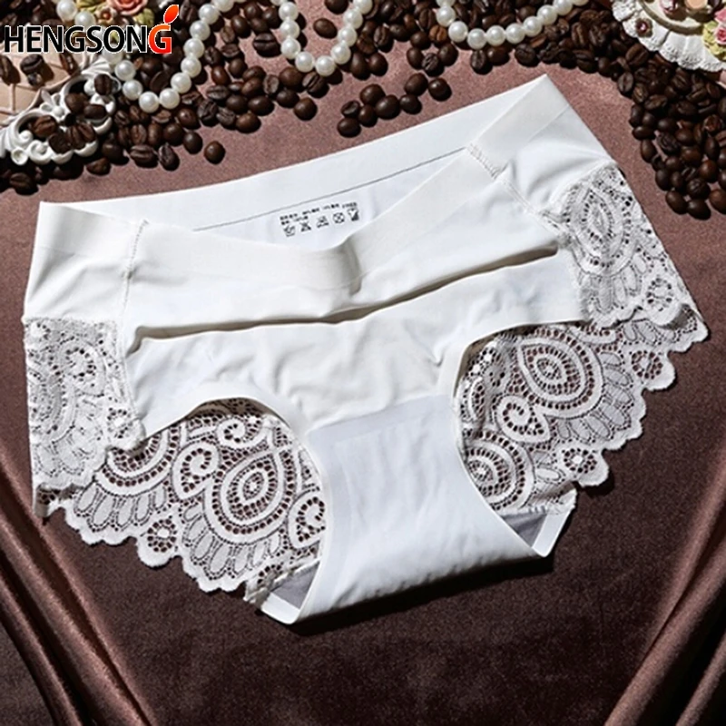 

Women Underwear Sexy Lace Women's Panties Transparent Briefs Seamless Briefs Lingerie Ladies Pants Hollow embroidery