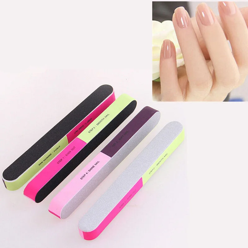 2Pcs Nail Buffers Files Professional Nails Art File Buffer Beauty