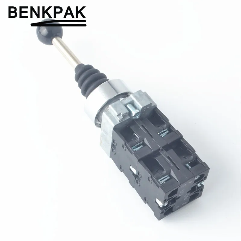 Interruptor Joystick XD2PA22CR - 2 Posiciones, 2 Contactos, Con Cubierta De Goma Para Control Industrial (2 Piezas)