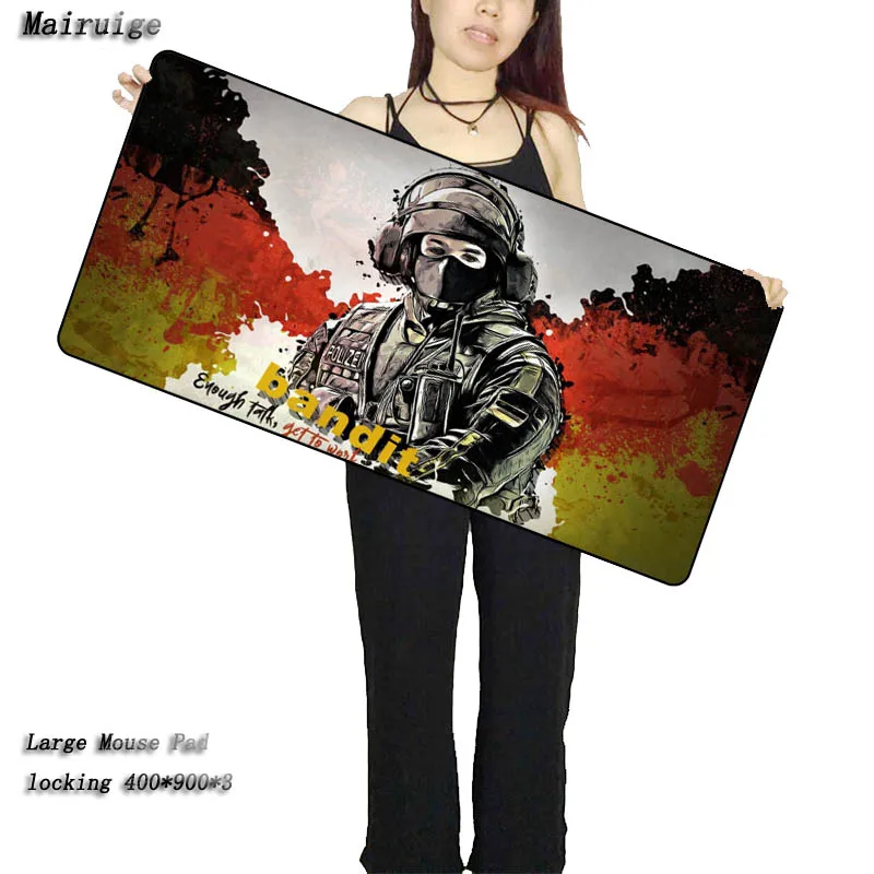 Mairuige Game Customized laptop Gaming Large mouse pad Size 30X60 30X80CM 40X90CM Mousemats For CSG