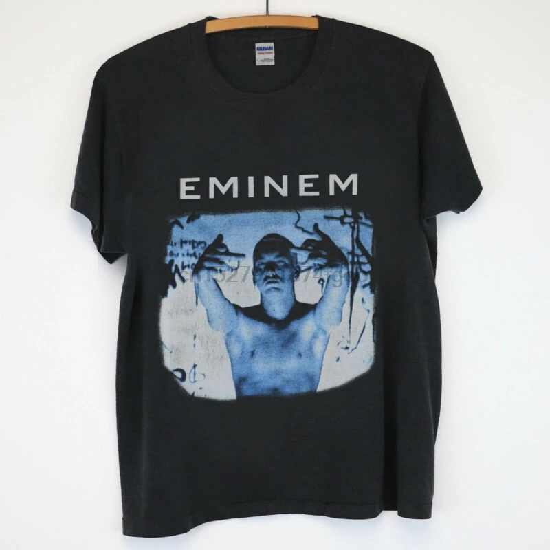 Редкое 1999 Эминем Slim Shady тур футболка Размер США с увеличенной полнотой|Футболки| |