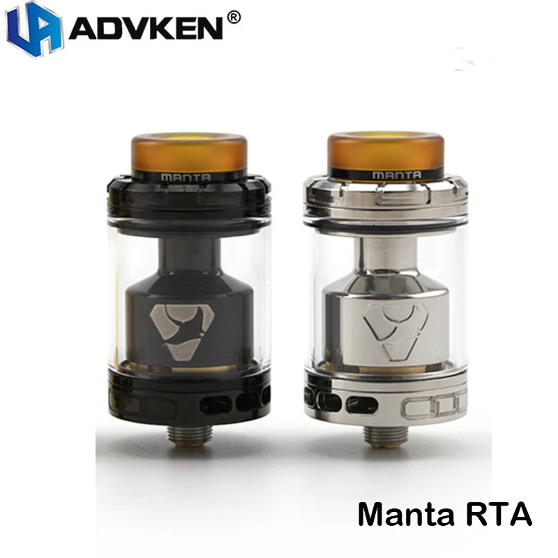 Оригинальный Advken Manta RTA бак с верхним наполнением 810 PEI капельный наконечник 24 мм