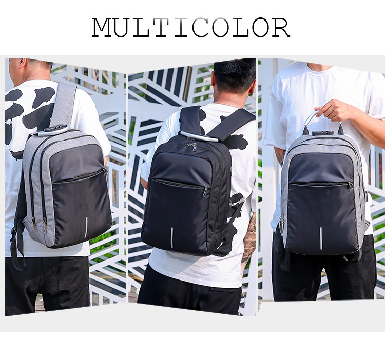 Soperwillton рюкзак мужской Для мужчин рюкзак USB для зарядки 15,6 дюймов ноутбук рюкзаки для подростка мужской Mochila отдыха и путешествий рюкзак#1206