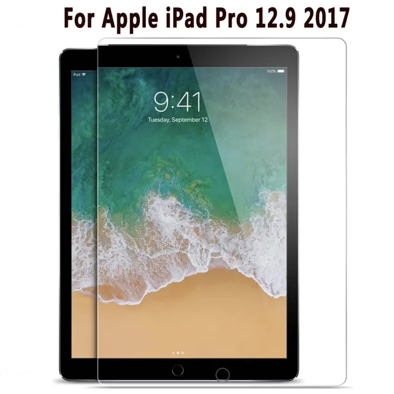 9H HD закаленное стекло для Apple iPad Pro 12,9 Защитное стекло для экрана для iPad Pro 12,9 A1670 A1671 стекло для планшета - Цвет: For Pro 12.9 2017