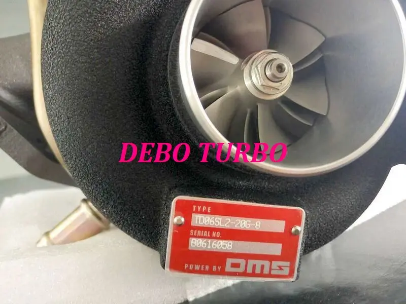 Подлинный DMS TD06SL2-20G-8 VF37 VA440027 14411-AA542 Турбокомпрессор для Subaru Impreza WRX STI, 2.0L 450HP