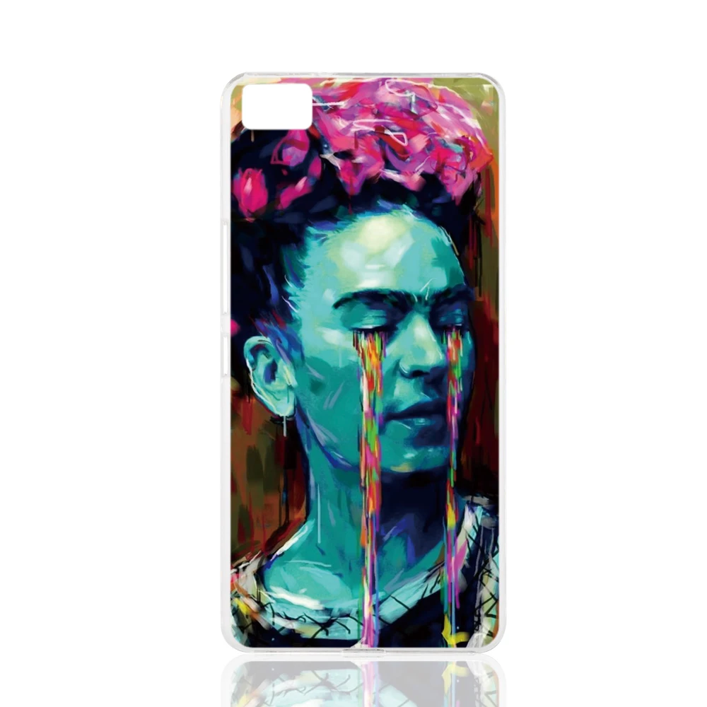 18176 фрида кало cring маслом покрытия сотовых телефонов case для bq aquaris m5 zuk z1 google nexus 6 |