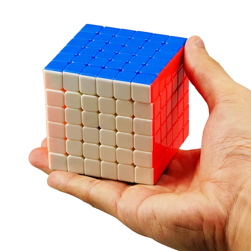 YJ YongJun RuiShi 6x6x6 Cube 6 слоев без наклеек для Begginer 6x6x6 Cubo Magico обучающая игрушка для детей