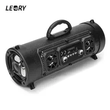

LEORY CH-M18 Portable Outdoor Bluetooth Speaker Wireless Multifunctional TF Card Surround Sound Speaekr with Microphone