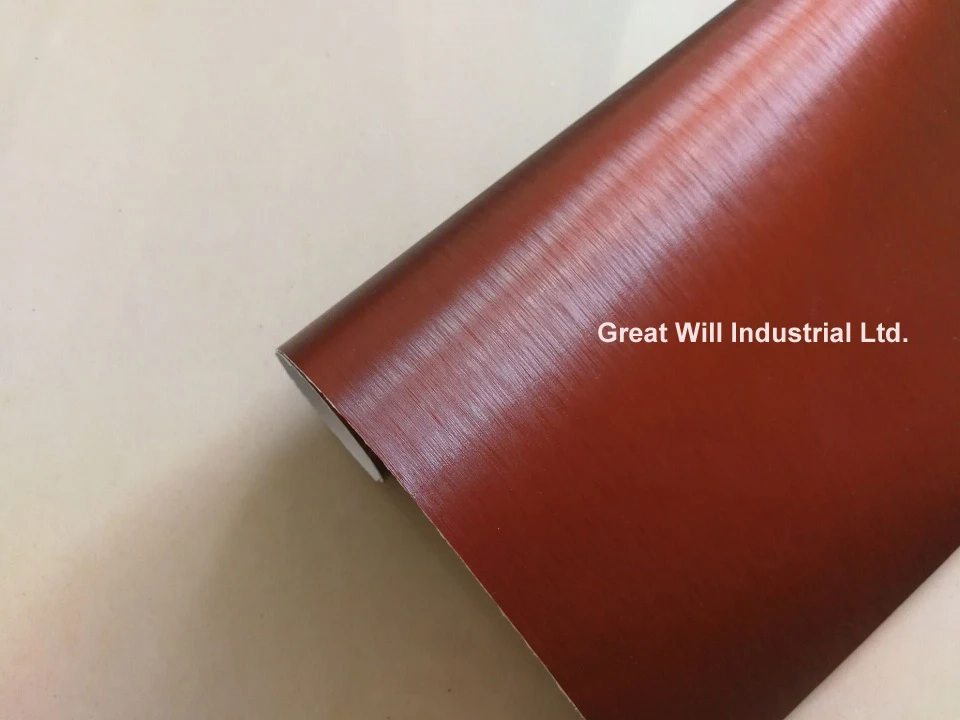 Bronze Brown Matte Chrome Brushed Vinyl For Car Wrap Covering Foil With