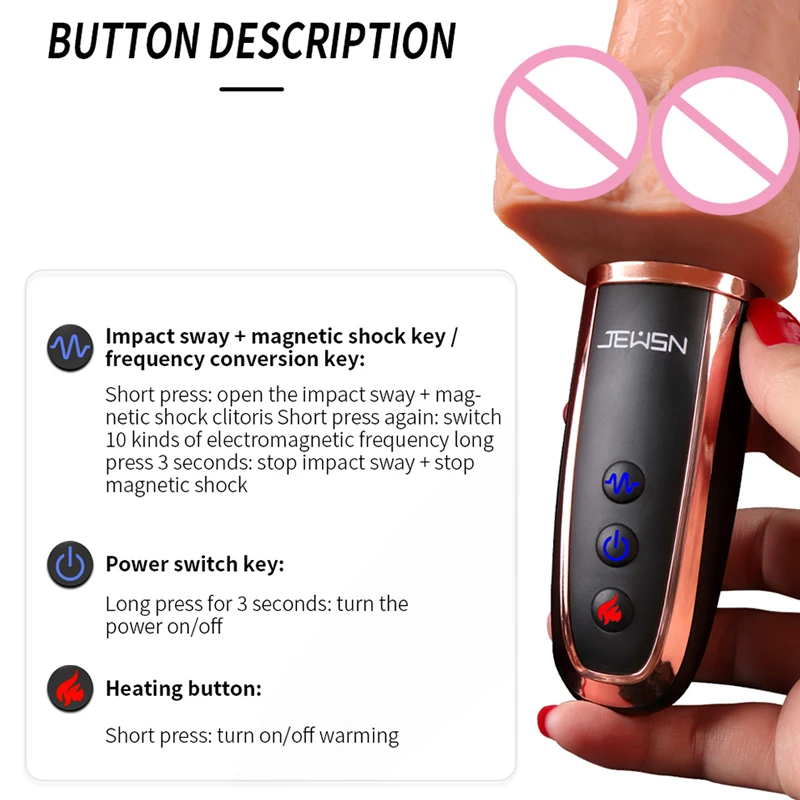  Automático consolador telescópico gran Consolador vibrador realista enorme juguete sexual pene cale