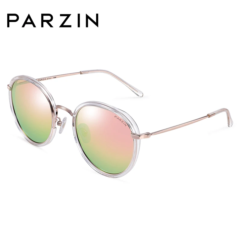 Polarisierte 2018 Len Frame Beschichtung L Oval Brillen Linsen Frauen Silver Purple Hohe Für Black Qualität transparent Sonnenbrille Le Spiegel Tac Metall Fahr Rahmen Parzin Gläser tea black qx4t7aUw