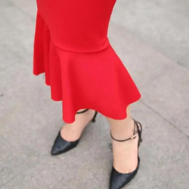 Различные варианты сандалий Размеры длинная юбка-годе Высокая Талия красная юбка-карандаш Saia Longa Femininas карандаш Русалка Макси юбки