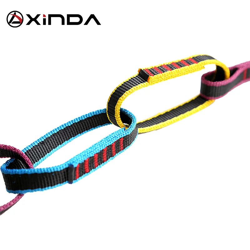Strong Climbing Strap Rope Daisy Chain Nylon Ring Sling Anchor For Downhill New 