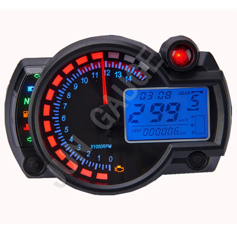 Тахометр для мотоцикла запасные части регулируемая подсветка 7|motorcycle tachometer|motorcycle
