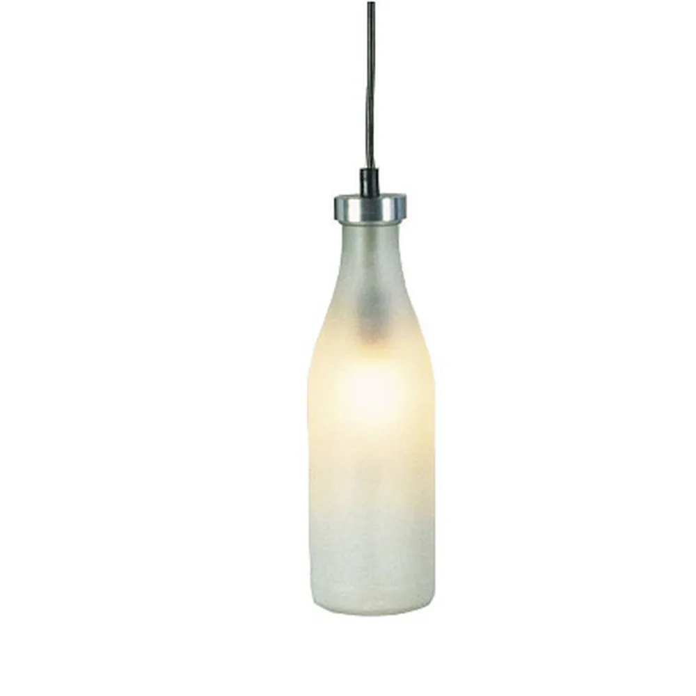 Milk Bottle Single Pendant Lights White Glass Pendant Lamp For Kids Children Bedroom Lighting Fixtures Suspension Droplight D91