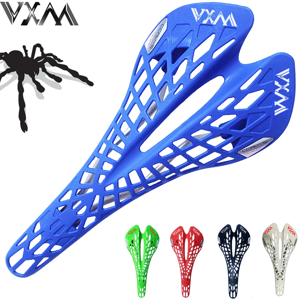 

VXM Bicycle Saddle hollow Road Mountain Bicycle Cycling Bike Spider Ergonomics Hollow Plastic Saddle Seat Cushion Bicycle parts