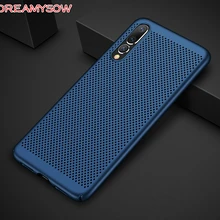 Дышащий теплоотвод матовый чехол для huawei P20 Pro Nova 3E Honor 8 9 Lite 6X 7X Mate10 lite Plus P10 P8 P9 Lite mini