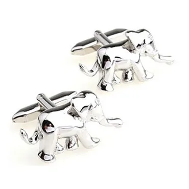 

Elephant Cufflink Cuff Link 2 Pairs Free Shipping Promotion