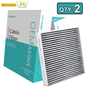 

2x Car Pollen Cabin Air Filter 80292-SDA-A01 For Acura CSX ILX MDX RDX RL RLX TL TLX TSX ZDX 2010 2011 2012 2013 2014 2015 2016
