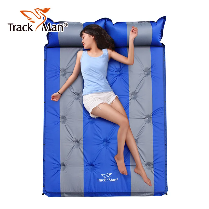 

Trackman double camping mat Moisture-proof Automatic inflatable mattress outdoor inflatable bed hiking travel mats sleeping pad