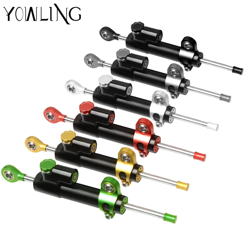

Motorcycles Steering Stabilize Damper StabilizerLinear Reversed Safety FOR SUZUKI GSF650 GSF1250 GSF1200 DL1000 GS500E GS500F