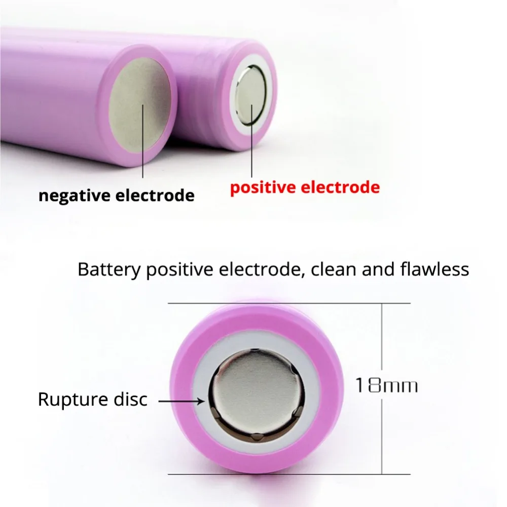 2/4/6/10 шт. Оригинальный 3 7 V 2600mAh для samsung 26F Перезаряжаемые ICR18650 Li Ion Батарея реальные