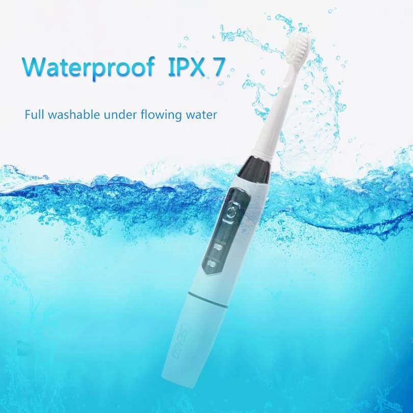 SEAGO Electric Toothbrush Battery Powered Toothbrush 40,000 vpm Gum Health Sonic Toothbrush Electric Tooth Brush Whitening SG910 SEAGO Electric Toothbrush Battery Powered Toothbrush 40,000 vpm Gum Health Sonic Toothbrush Electric Tooth Brush Whitening SG910
