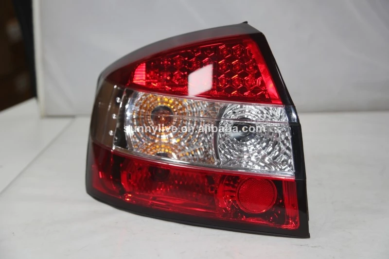 Светодиодный задний светильник для Audi A4 B6 светодиодный задний фонарь 2001-2004 красный белый