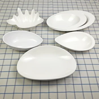 

Melamine Dinnerware Dinner Plates Ramp Plate Chain Restaurant Hotel A5 Melamine Dish Melamine Tableware Hot Pot Spice Plate