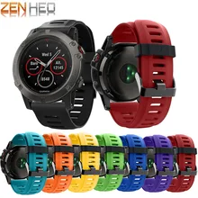 Ремешок для часов мягкий силиконовый ремешок для Garmin Fenix 5X/5X Plus сменный ремешок для Garmin Fenix 3/Fenix 3HR Ремешок Браслет