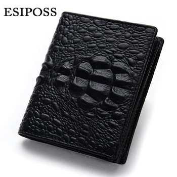 

Famous Brand design Fashion Alligator pattern Women Wallets and Purses Genuine Leather Ladies Leather wallets card holder wallet