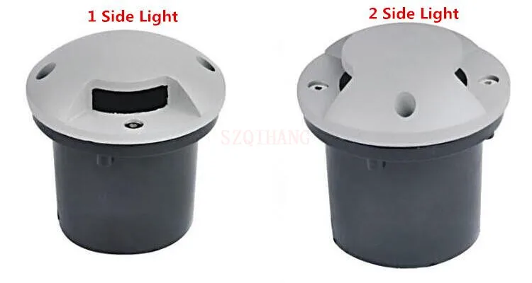 Description Picture 5 of item3*2W/5*2W LED underground lamp Buried lighting LED outdoor recessed floor lamp ground light IP68 waterproof AC85-265V/DC12V