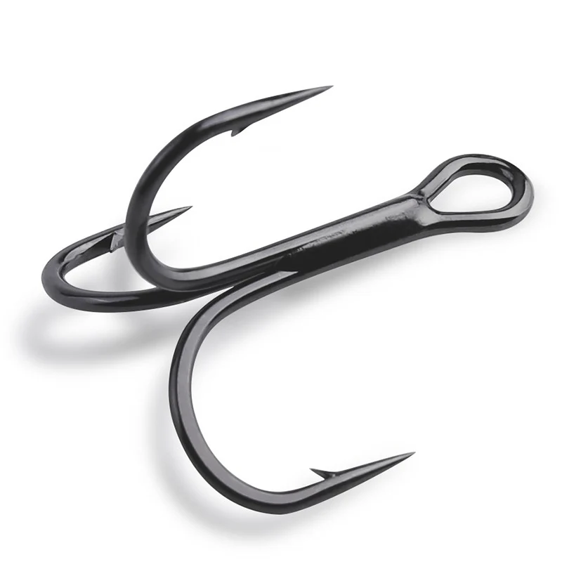 Mustad Norway происхождения рыболовный крючок наивысшего качества из высокоуглеродистой стали тройной рыболовный крючок, 4#6#8#10#, TG/TN78NP-BN