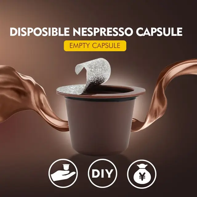Special Price Hot Sale Reusable For Nespresso Capule with 16(4*4) pcs Aluminum foil Sticker Cup Dripper Refillable Capsule Coffee Pods Special Price Hot Sale Reusable For Nespresso Capule with 16(4*4) pcs Aluminum foil Sticker Cup Dripper Refillable Capsule Coffee Pods