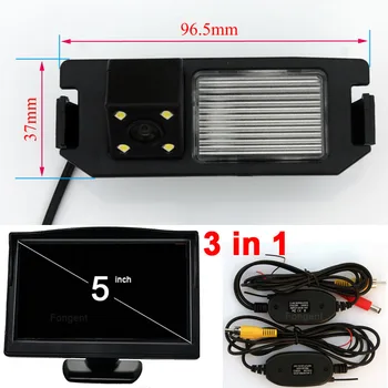 

For Hyundai solaris verna hatchback Soul hyundai I30 KIA SOUL Car Rear View Parking Reverse Back up Off Wireless Camera Monitor