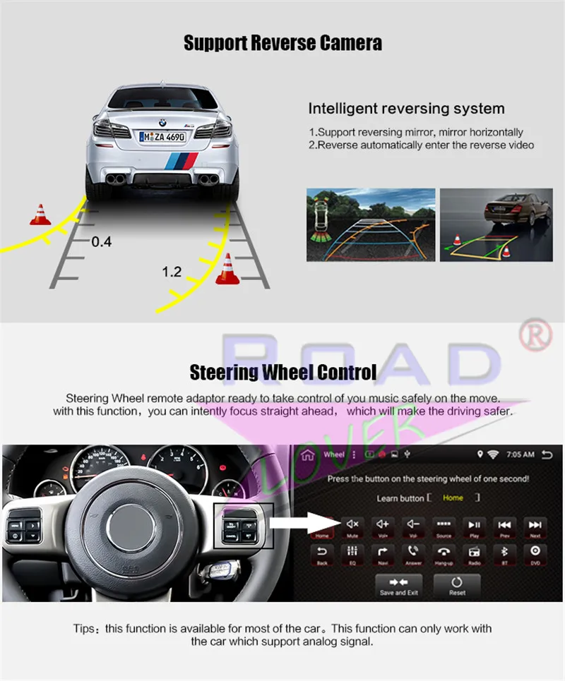 Top Roadlover Android 8.1 Car PC Multimedia Radio Player For KIA K4 2014 Stereo GPS Navigation Automagnitol Two Din Octa Core NO DVD 22