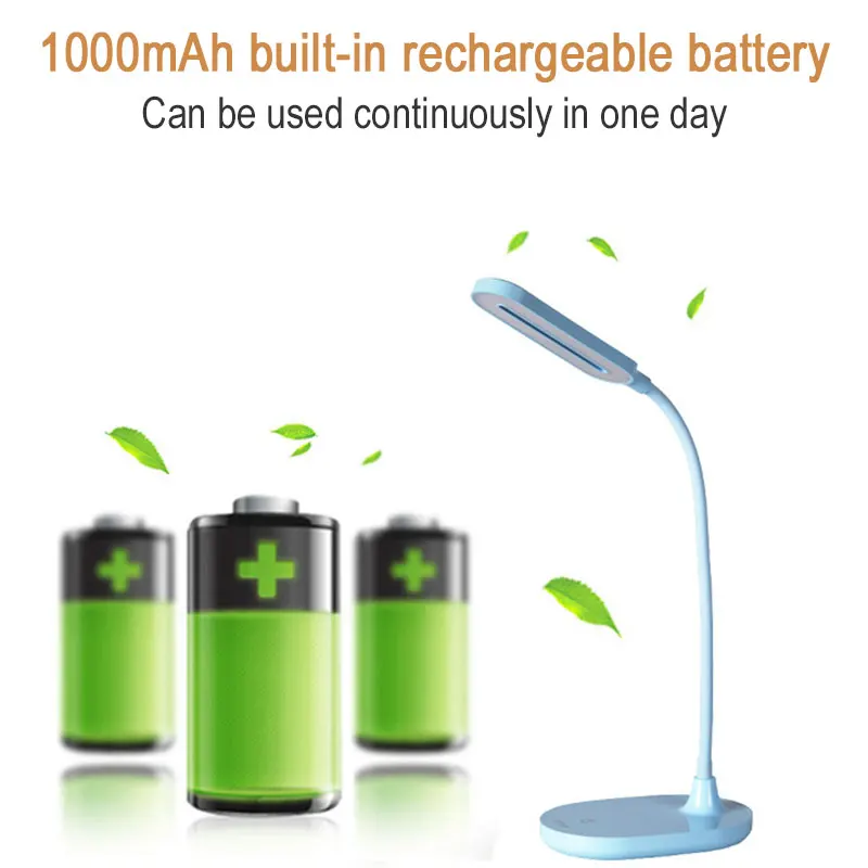 

Bending LED Light Elegant Shape 1000 MAh Stepless Dimming USB Charging Illumination Lithium Battery for Large Area Of Care